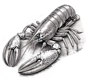 Lobster illustration