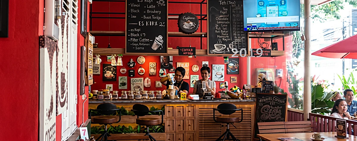 Toko Kue Sara interior